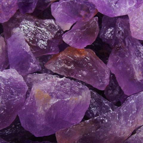 Raw amethyst, dug rough